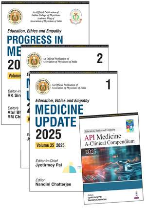Medicine Update (Two Volume Set): with Progress in Medicine 2025 and Clinical Compendium 2025 de Jyotirmoy Pal