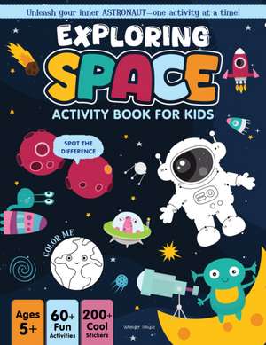 Exploring Space Activity Book for Kids de Wonder House Books