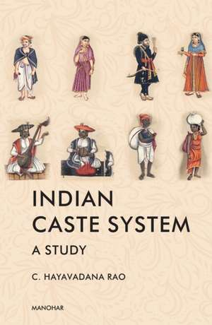 Indian Caste System de Hayavadana Rao