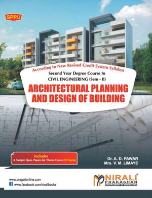 Architectural Planning And Design Of Building de A D Pawar