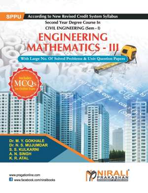 Engineering Mathematics - III de M Y Gokhale