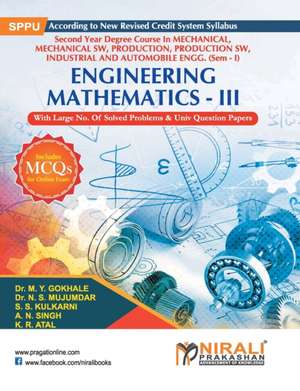 Engineering Mathematics - III de M Y Gokhale
