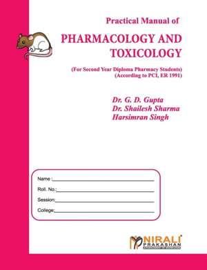 PHARMACOLOGY AND TOXICOLOGY de G. D. Gupta