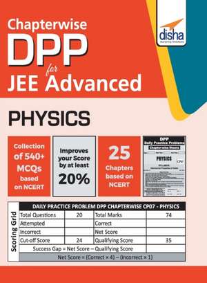 Chapter-wise DPP Sheets for Physics JEE Advanced de O. P. Agarwal