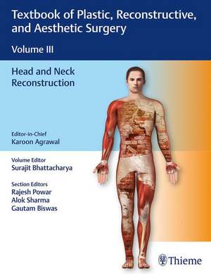 Textbook of Plastic, Reconstructive, and Aesthet – Head and Neck Reconstruction: Head and Neck Reconstruction de Karoon Agrawal