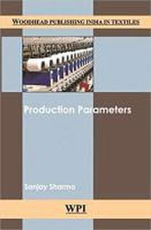 Production Parameters de Sanjay Sharma