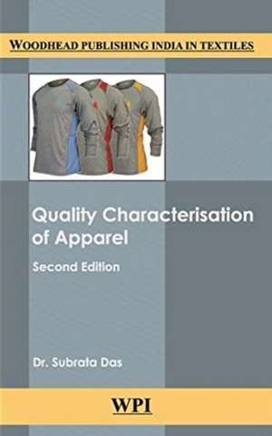 Quality Characterisation of Apparel de Subrata Das