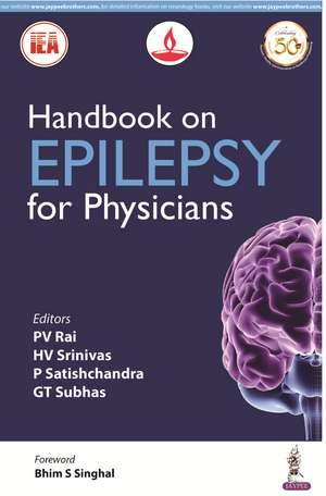 Handbook on Epilepsy for Physicians de P. V. Rai