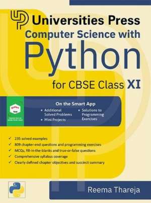 Thareja, R: Computer Science with Python for CBSE Class XI