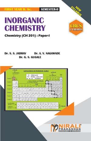 INORGANIC CHEMISTRY [2 Credits] Chemistry de S. S. Jadhav