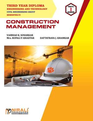 CONSTRUCTION MANAGEMENT (22061) de Vaibhao Sonarkar