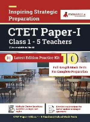 CTET Paper 1 Book 2023 de Edugorilla Prep Experts