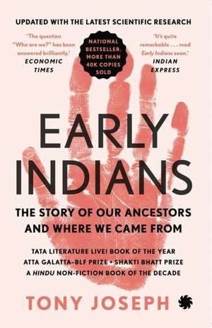 Early Indians de Tony Joseph