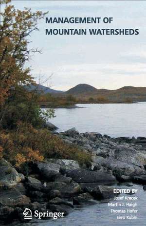 Management of Mountain Watersheds de Josef Krecek