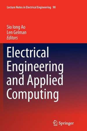 Electrical Engineering and Applied Computing de Sio Iong Ao