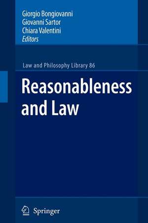 Reasonableness and Law de Giorgio Bongiovanni