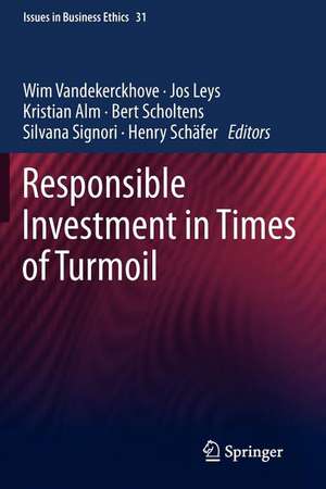 Responsible Investment in Times of Turmoil de Wim Vandekerckhove