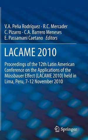 LACAME 2010 de Víctor A. Pena Rodríguez