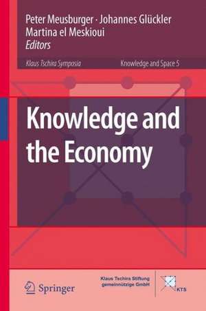 Knowledge and the Economy de Peter Meusburger