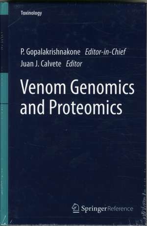 Venom Genomics and Proteomics de P. Gopalakrishnakone