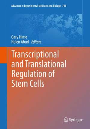 Transcriptional and Translational Regulation of Stem Cells de Gary Hime