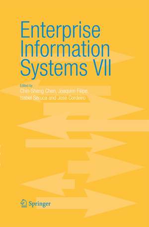 Enterprise Information Systems VII de Chin-Sheng Chen