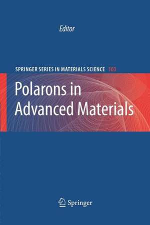 Polarons in Advanced Materials de Alexandre S. Alexandrov