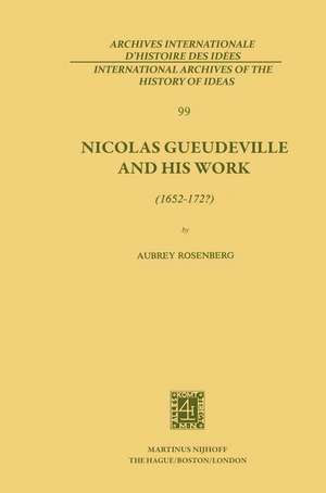 Nicolas Gueudeville and His Work (1652-172?) de A. Rosenberg