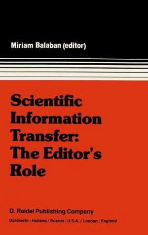 Scientific Information Transfer de M. Balaban