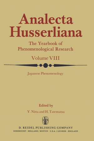 Japanese Phenomenology: Phenomenology as the Trans-cultural Philosophical Approach de Y. Nitta