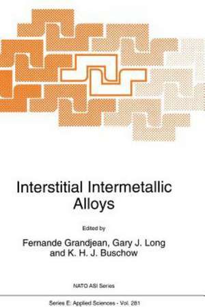 Interstitial Intermetallic Alloys de F. Grandjean