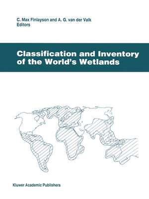 Classification and Inventory of the World’s Wetlands de C.M. Finlayson