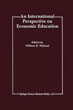 An International Perspective on Economic Education de William B. Walstad