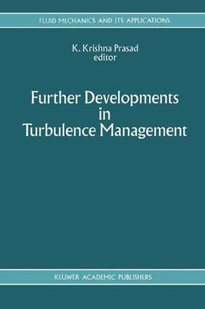 Further Developments in Turbulence Management de K. Krishna Prasad