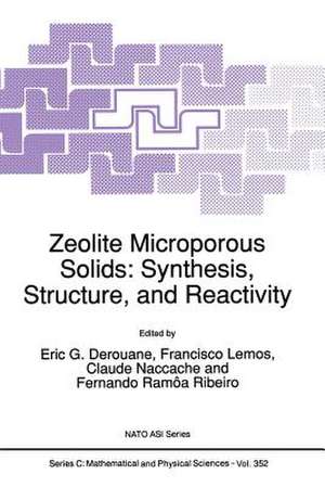 Zeolite Microporous Solids de E. G. Derouane