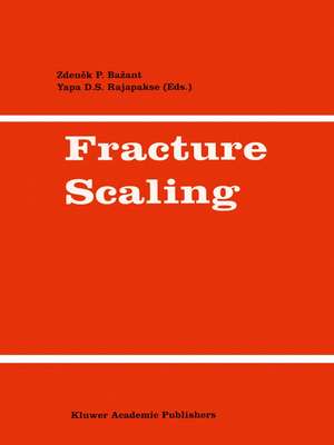 Fracture Scaling de Zdenek P. Bazant