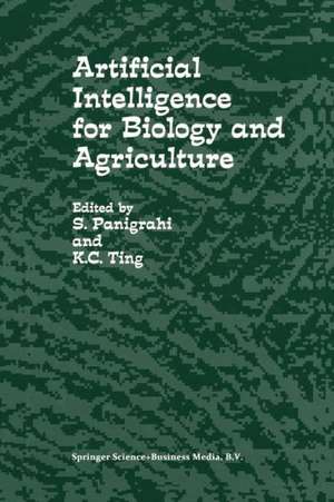 Artificial Intelligence for Biology and Agriculture de S. Panigrahi