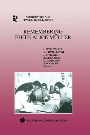 Remembering Edith Alice Müller de Immo Appenzeller