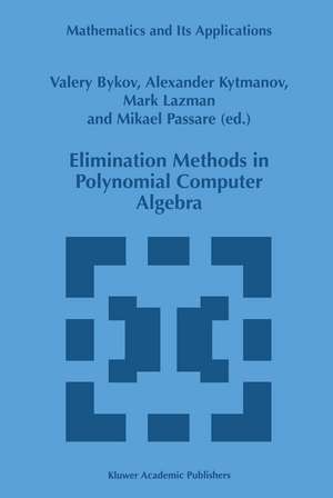 Elimination Methods in Polynomial Computer Algebra de V. Bykov