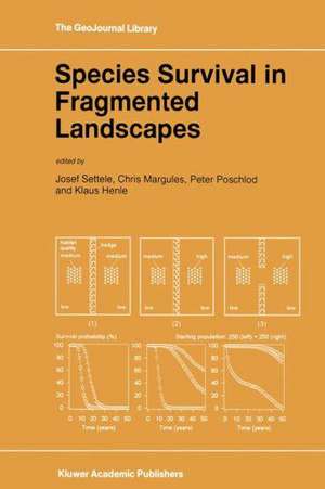 Species Survival in Fragmented Landscapes de J. Settele