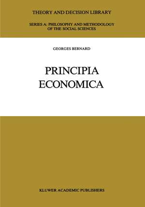 Principia Economica de G. Bernard