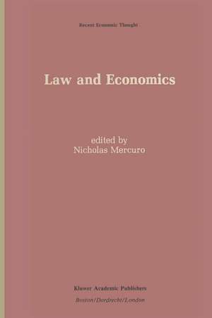 Law and Economics de Nicholas Mercuro