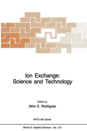 Ion Exchange: Science and Technology de A.E. Rodrigues