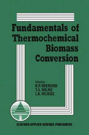 Fundamentals of Thermochemical Biomass Conversion de R.P. Overend