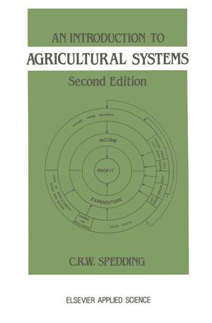 An Introduction to Agricultural Systems de C. Spedding