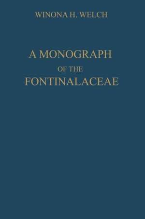 A Monograph of the Fontinalaceae de Winona H. Welch