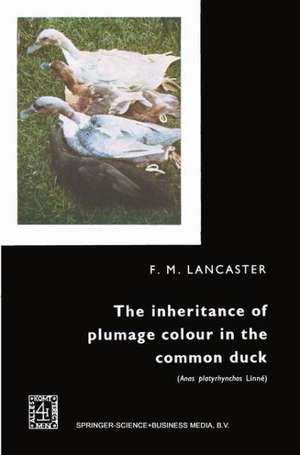 The inheritance of plumage colour in the common duck (Anas platyrhynchos linné) de F. M. Lancaster