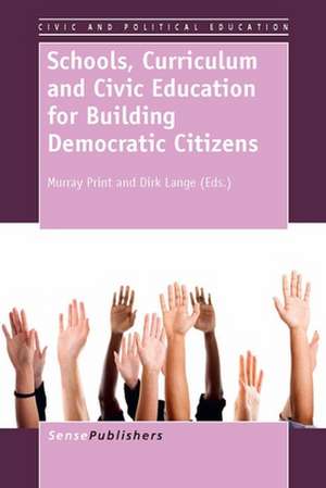 Schools, Curriculum and Civic Education for Building Democratic Citizens de Murray Print