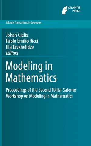 Modeling in Mathematics: Proceedings of the Second Tbilisi-Salerno Workshop on Modeling in Mathematics de Johan Gielis