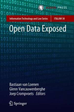 Open Data Exposed de Bastiaan van Loenen